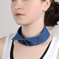 Collar 0333 - Denim Blue/ Black